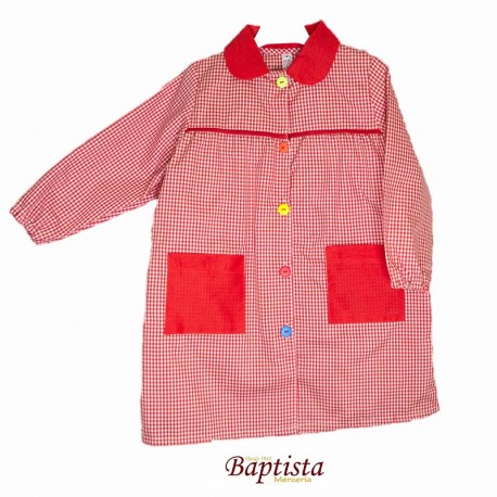 Babi botones colores rojo