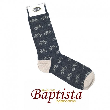 Calcetines bici gris
