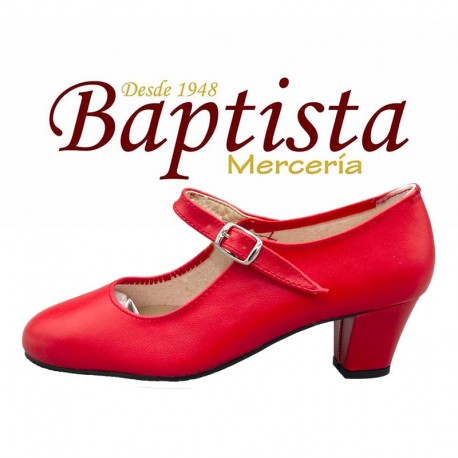 Zapatos flamenca rojos