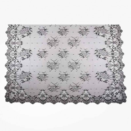 Mantilla Chantillí 100 x 220 negro
