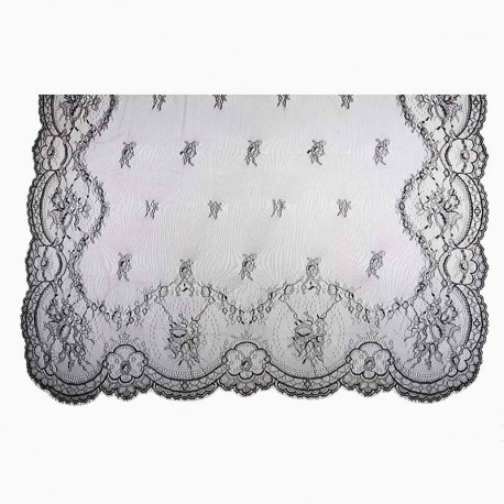 Mantilla chantillí 100 x 220 ref.1002