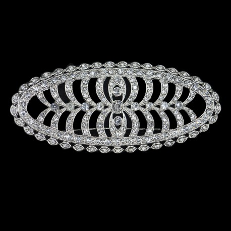 Broche plateado Ref. 2417