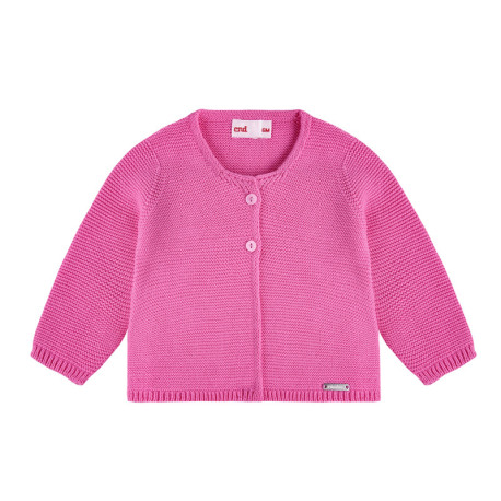 Chaqueta larga punto bobo PETUNIA