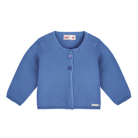 Chaqueta larga punto bobo CASSIS