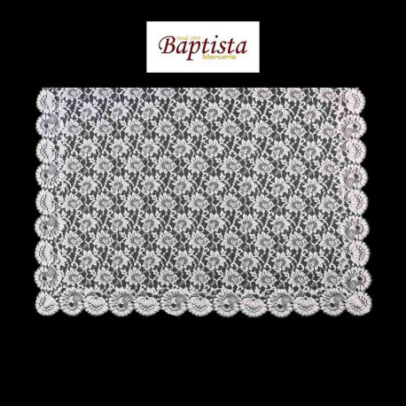 Mantilla de Blonda Marfil 120x250 cm Ref. 98 – Central Encajera