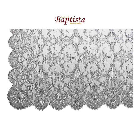 Mantilla Chantilly Negra Ref. 1221 – Central Encajera