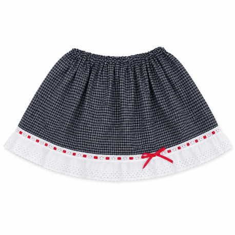 Falda de segadora infantil con manguitos