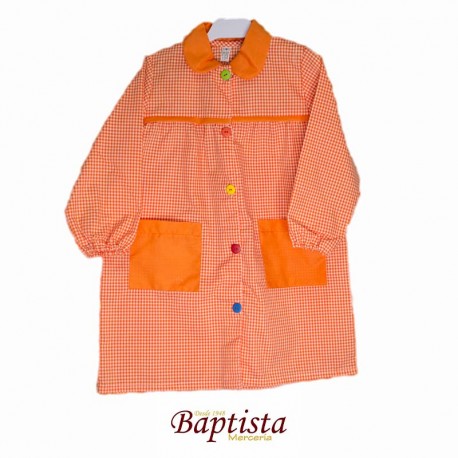 Babi botones colores en naranja