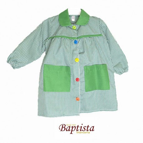 Babi botones colores en verde
