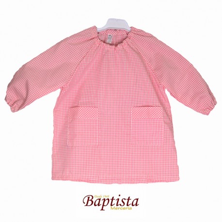 Babi cuello de goma rosa