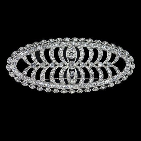 Broche plateado Ref. 2417