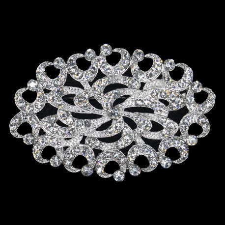 Broche plateado Ref.2417