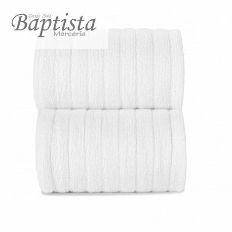 Calcetines altos básicos blancos
