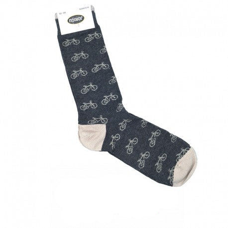 Calcetines bici gris