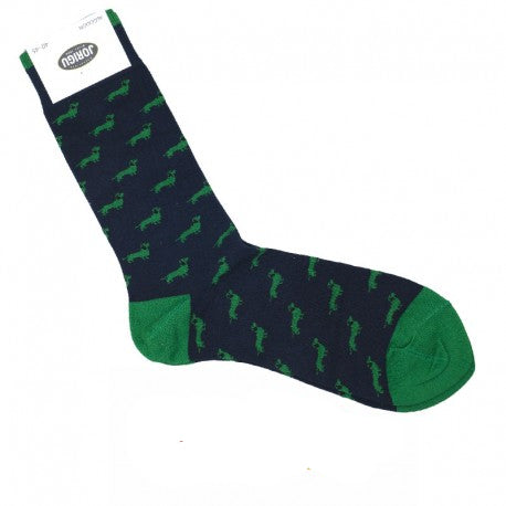Calcetines perrito verde
