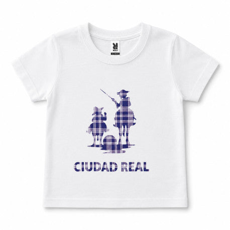 Camiseta de Ciudad Real Don Quijote y Sancho para adulto