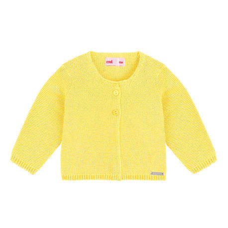 Chaqueta larga punto bobo CANELA