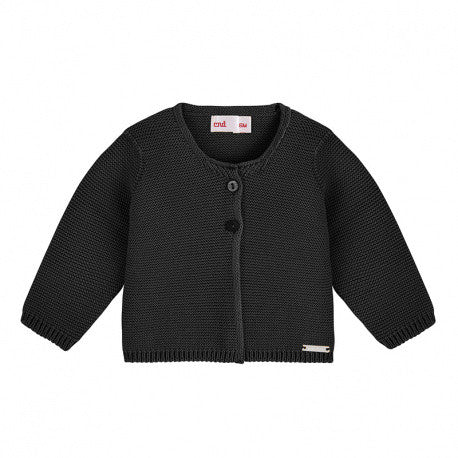 Chaqueta larga punto bobo ROSA
