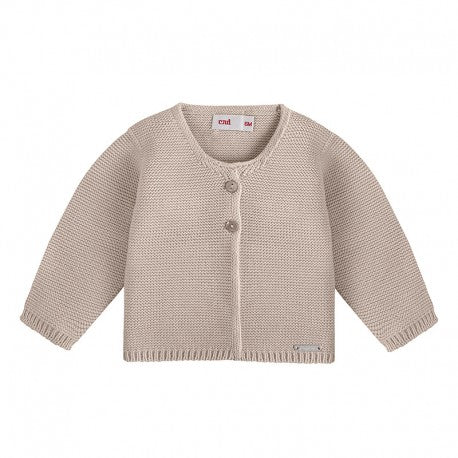 Chaqueta larga punto bobo PIEDRA