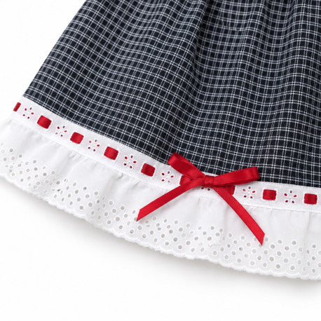 Falda de segadora infantil con manguitos