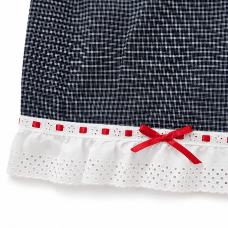 Falda de segadora de mujer con manguitos