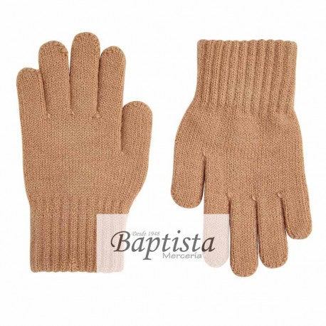 Guante básico camel