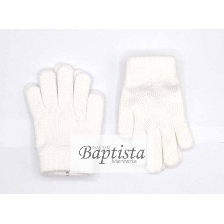 Guantes básicos blancos