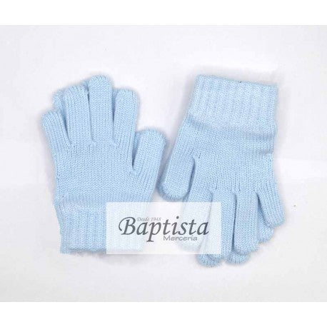 Guantes básicos celeste