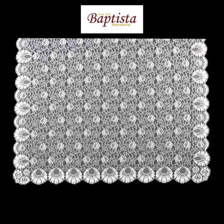 Mantilla Blonda 110 x 220 Blanca Ref. 904