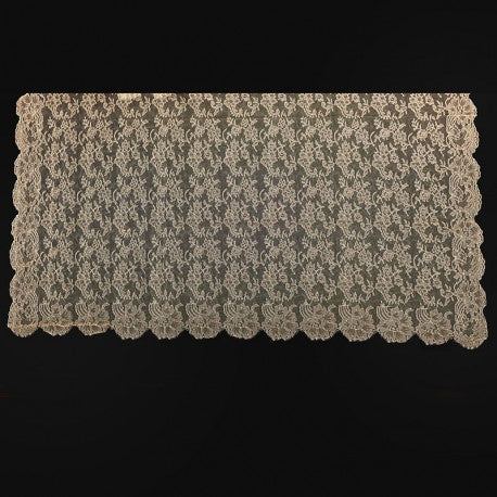 Mantilla Chantillí Marrón 120 x 250 Ref.20101