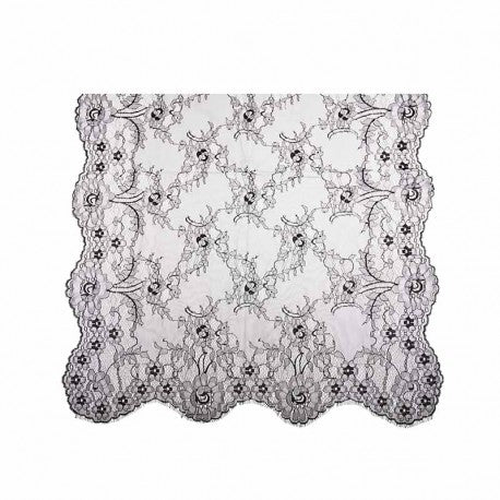 Mantilla Chantillí 065 x 170 negro