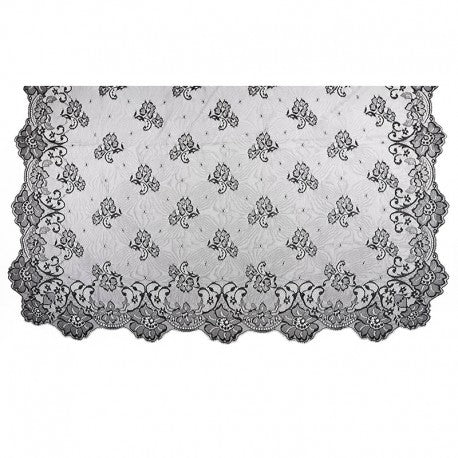 Mantilla Chantillí 100 x 220 negro