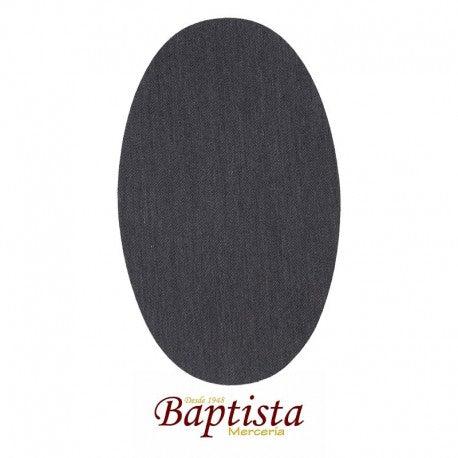 Rodillera jeans gris mezcla oscuro