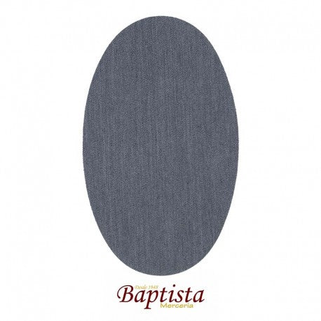 Rodillera jeans gris mezcla